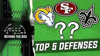 'Video thumbnail for Beyond the Box: Top-5 Defenses heading into 2022 NFL Season'